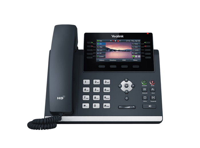 Teléfono IP Ejecutivo Yealink T46U en compra